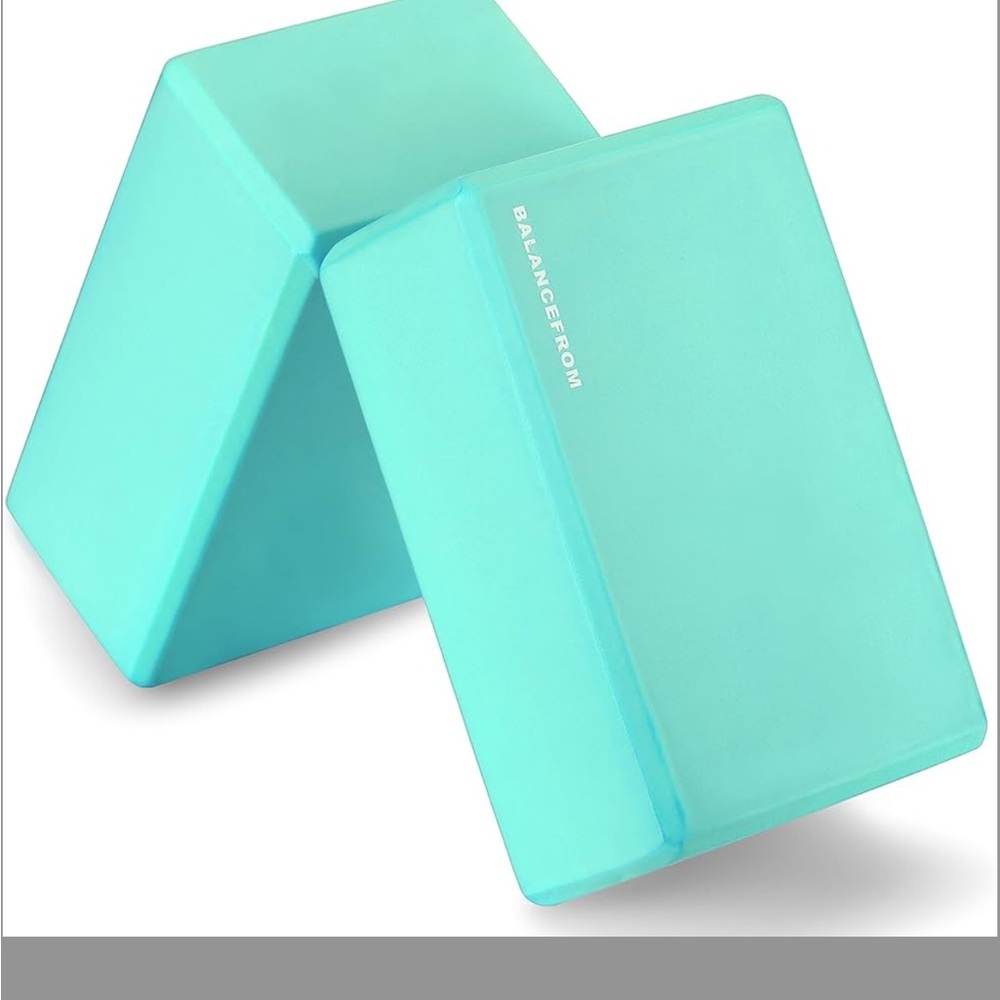 New Aqua Blue Yoga Blocks